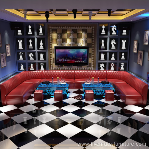 night club modular lounge nail bar sofa furniture